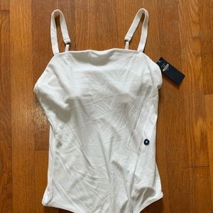 WHITE HOLLISTER BODY SUIT!